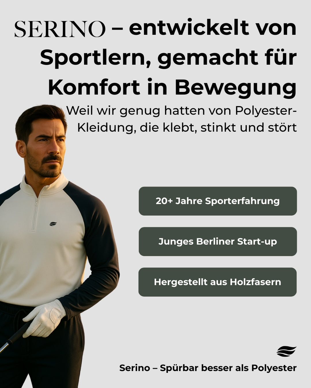 Natural Performance Longsleeve - Weiß