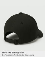 Serino 6-Panel Cap - Zwart
