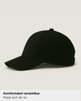 Serino 6-Panel Cap - Zwart