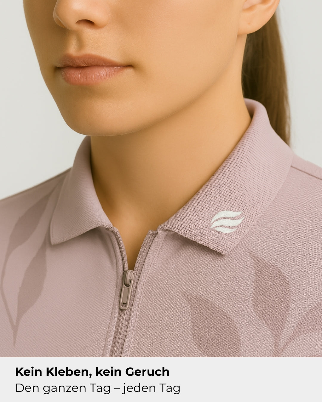 Natural Lavender Polo