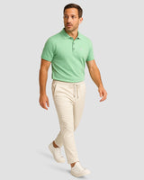 Natural Performance Polo - Hellgrün