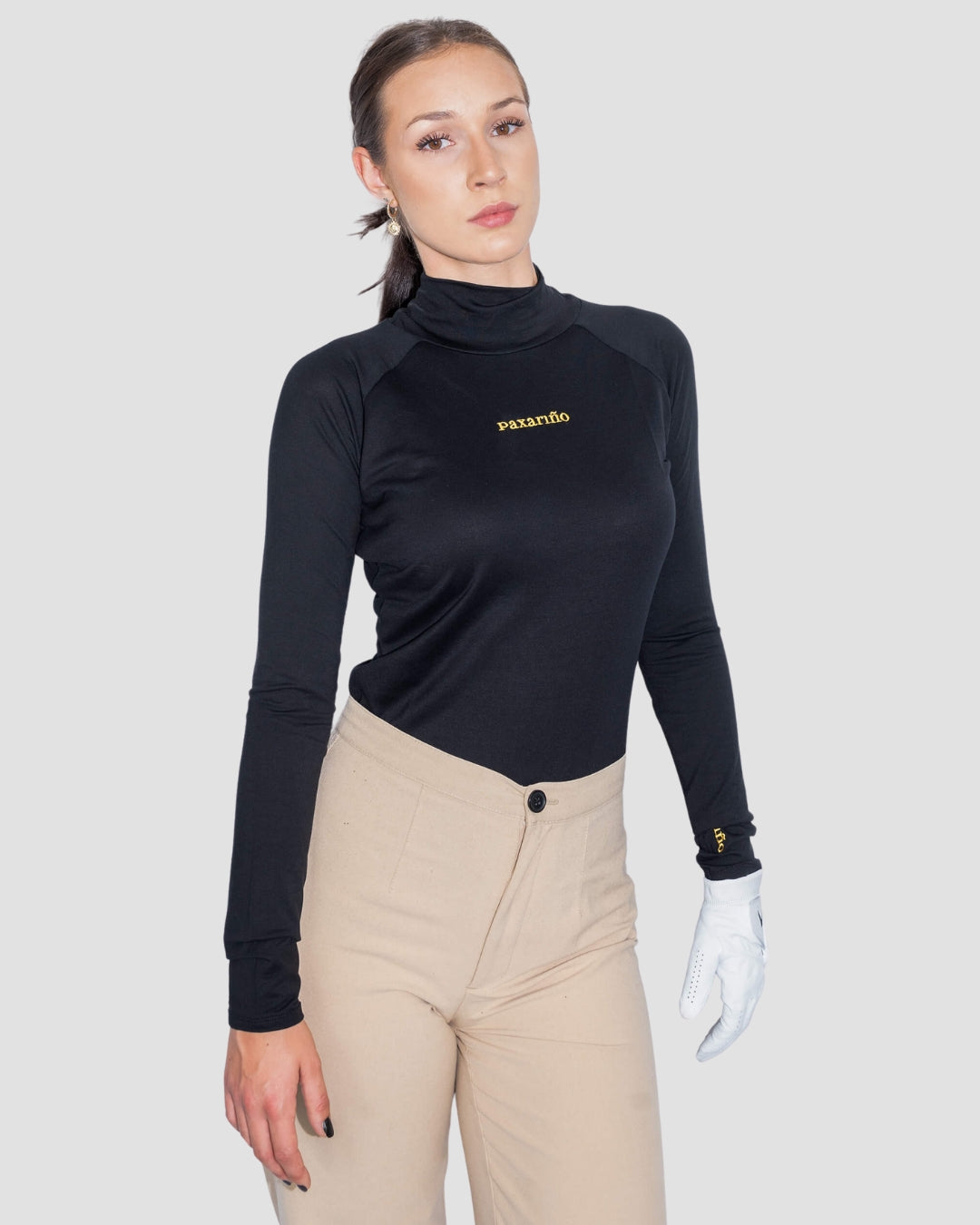 Natural Performance Longsleeve - Schwarz