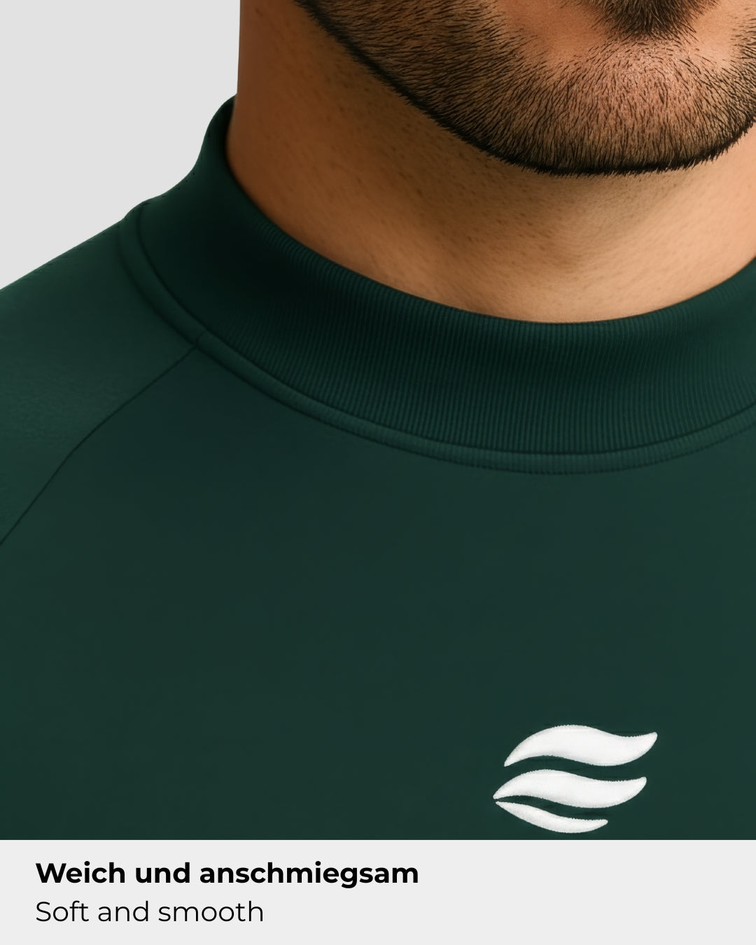 Natural Performance Longsleeve - Dunkelgrün