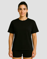 Natural Performance Tee - Schwarz