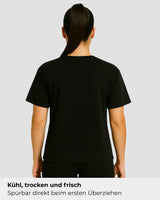 Natural Performance Tee - Schwarz