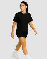 Natural Performance Tee - Schwarz