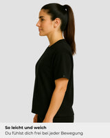 Natural Performance Tee - Schwarz