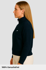 Heavy Natural Performance Quarter Zip - Navyblau