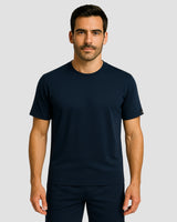 Natural Performance Tee - Navyblau