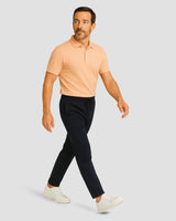 Natural Performance Polo - Peach