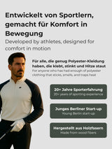 Light Natural Performance Quarter Zip - Weiß