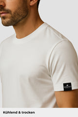 Natural Performance Tee - Weiß