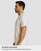 Natural Performance Tee - White