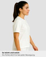 Natural Performance Tee - Weiß