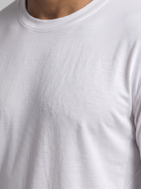 Athletic Fit Longsleeve aus Lyocell – Weiß