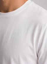 Regular Fit T-Shirt aus Lyocell – Weiß
