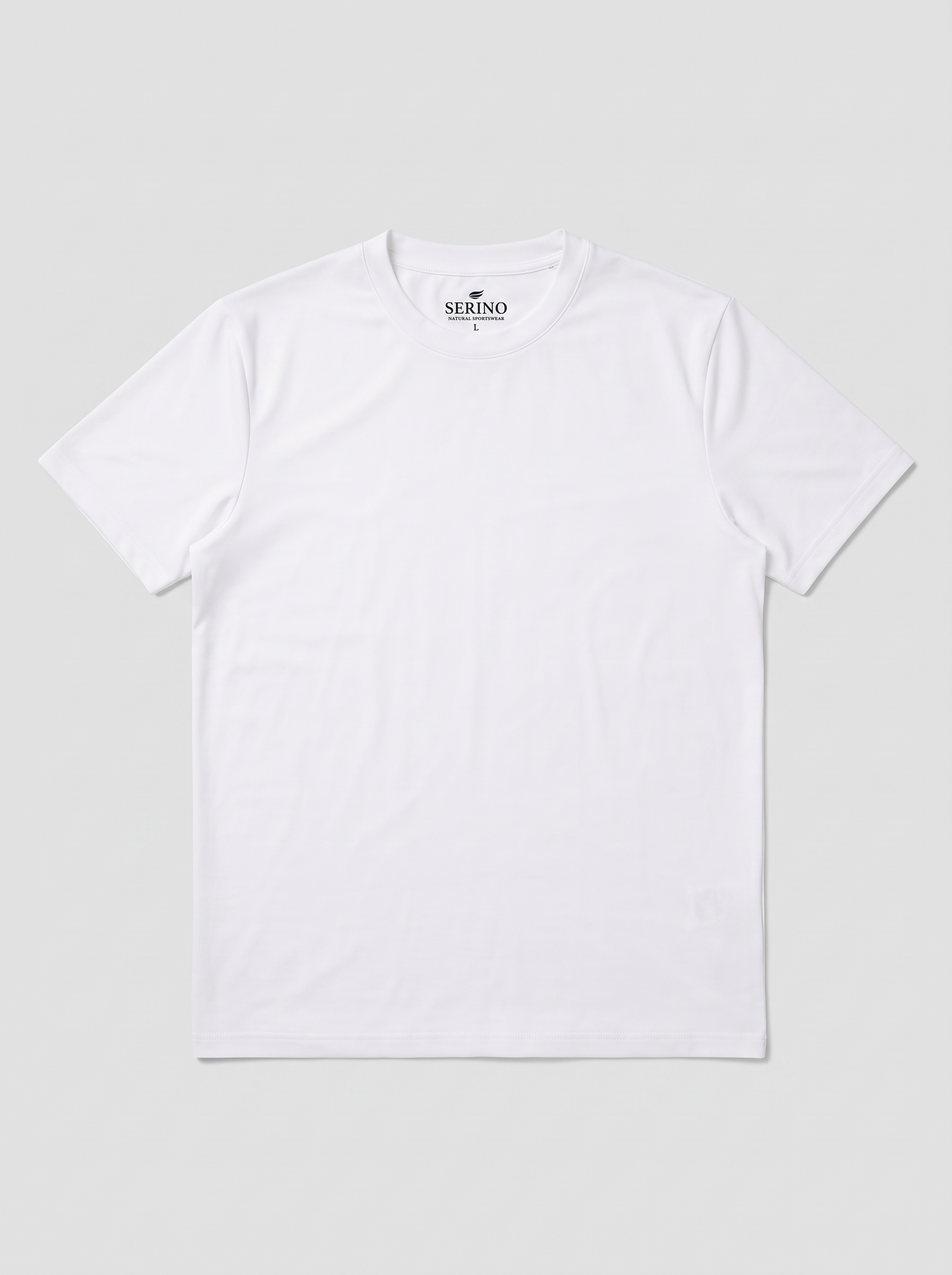 Regular Fit T-Shirt aus Lyocell – Weiß