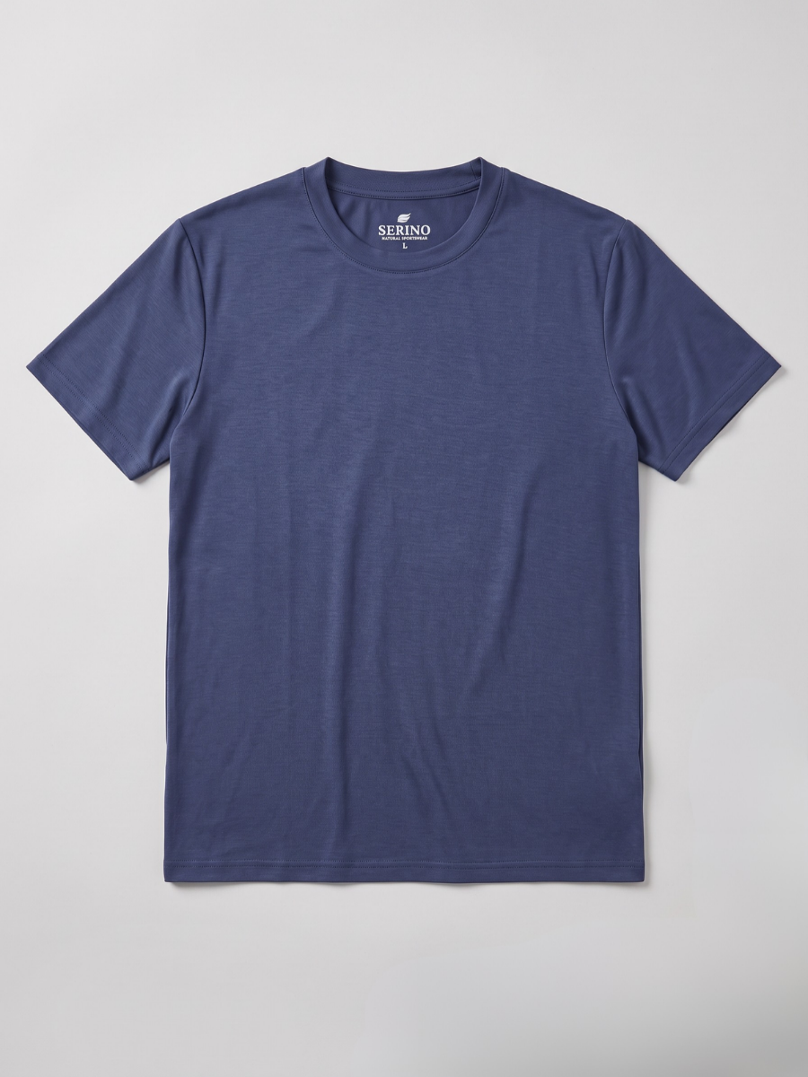 Natuurlijk Performance T-shirt - Marineblauw