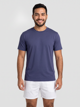 Natuurlijk Performance T-shirt - Marineblauw