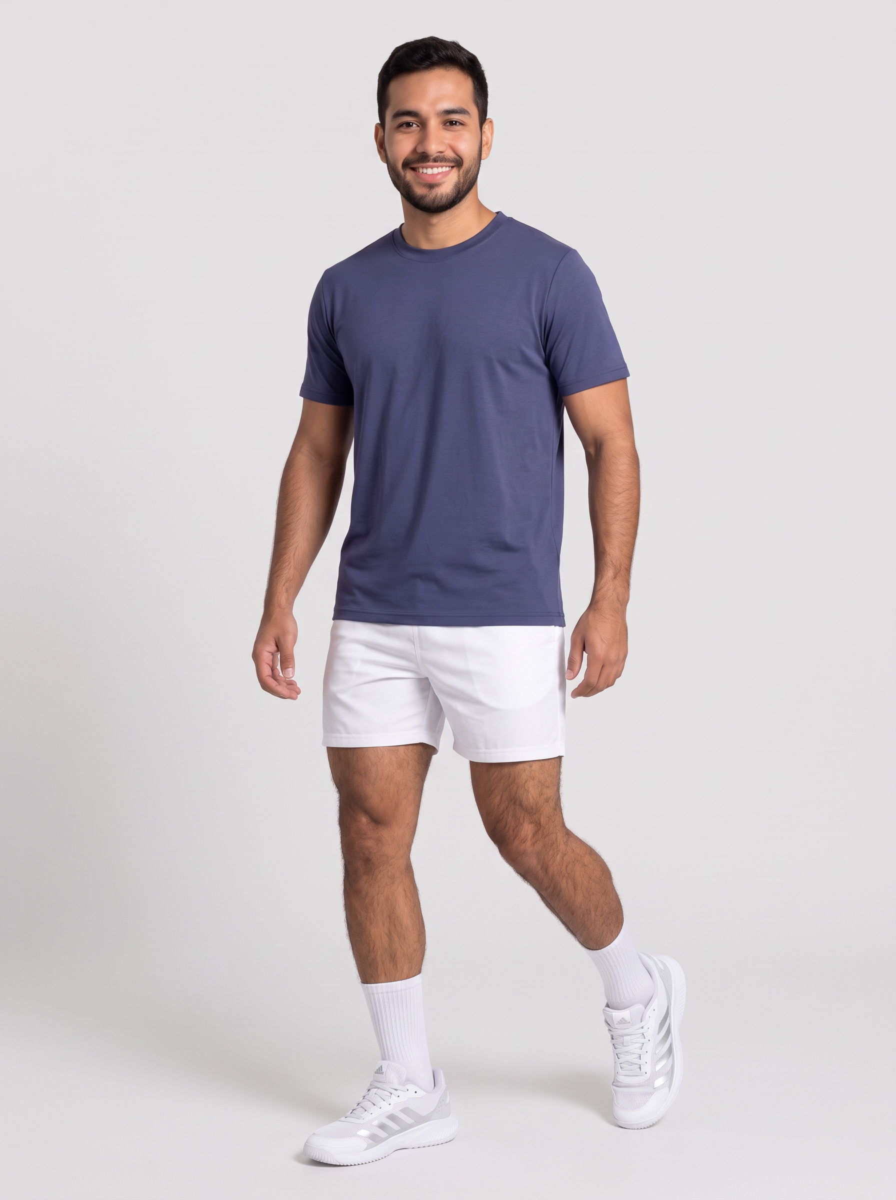 Natuurlijk Performance T-shirt - Marineblauw