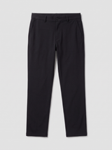 Regular Fit Hose mit 4-Way-Stretch – Schwarz