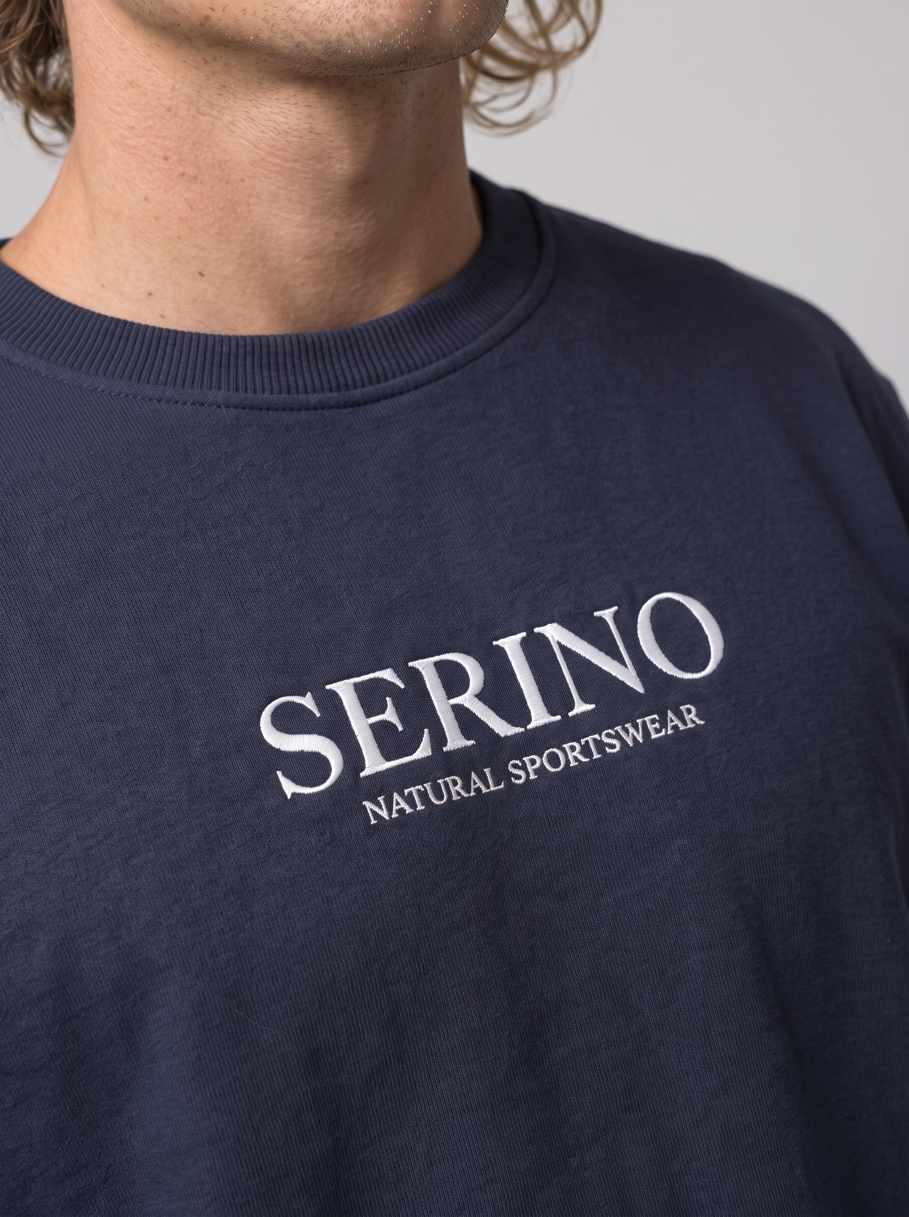 Relaxed Fit Sweatshirt - Navy