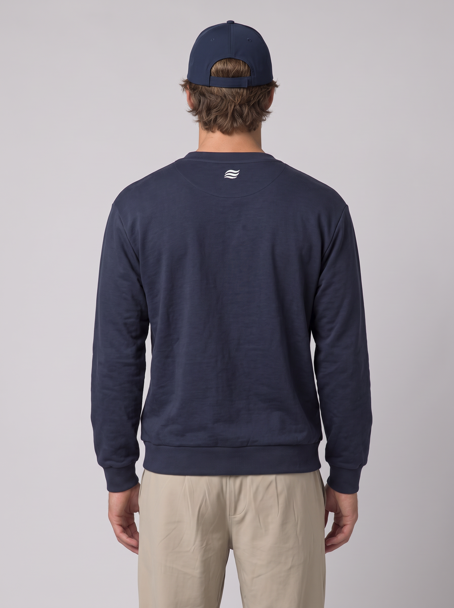 Relaxed Fit Sweatshirt - Navy
