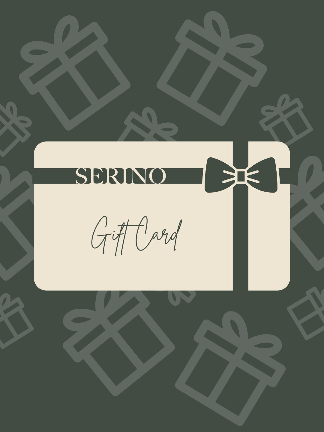 Serino cadeaubon
