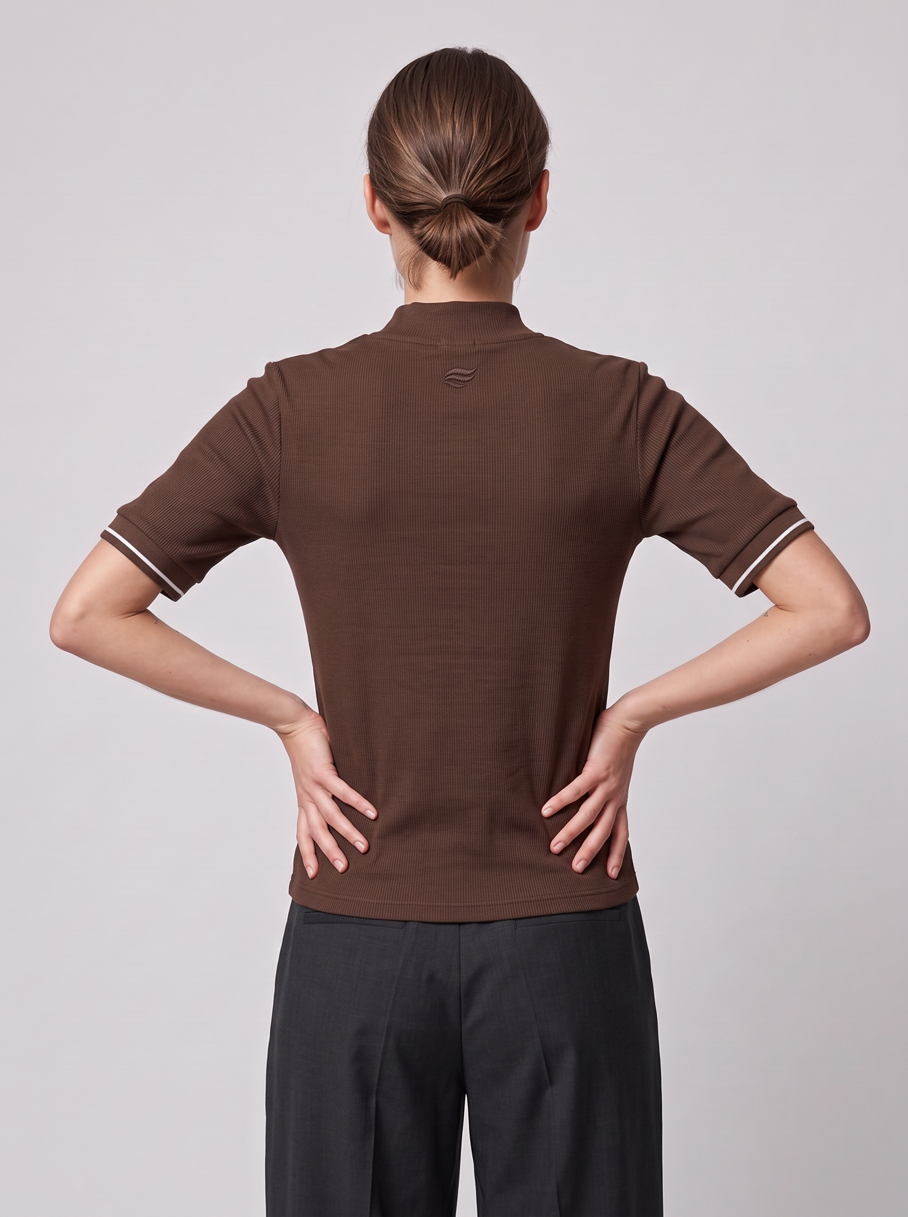 Natural Performance Polo - Navy blue