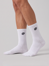 Serino Crew Socks 2-Pack - White