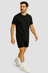Natural Performance Tee - Schwarz