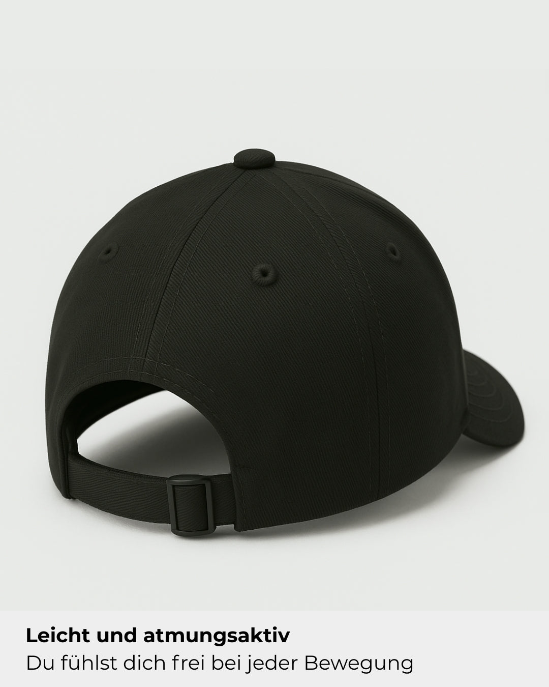 Serino 6-Panel Cap - Schwarz