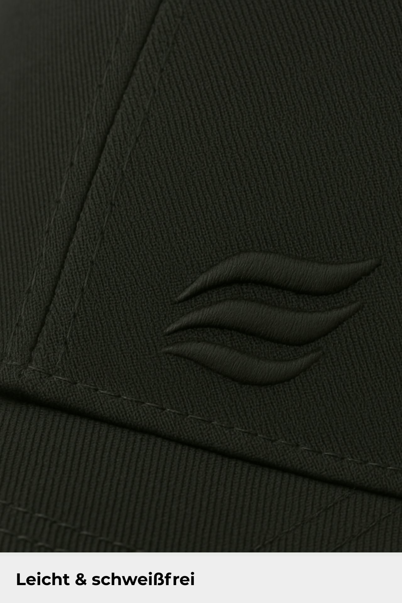Serino 6-Panel Cap - Schwarz