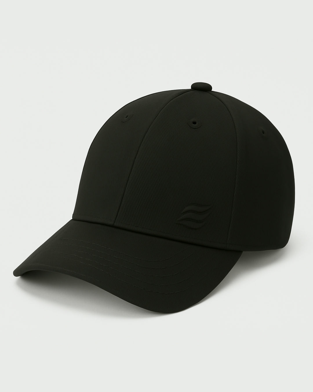 Serino 6-Panel Cap - Schwarz