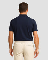 Natural Performance Polo - Navy blue