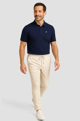 Natural Performance Polo - Navyblau