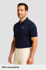 Natural Performance Polo - Navyblau