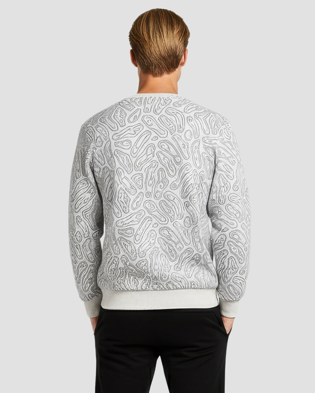 Natural Crewneck - Black