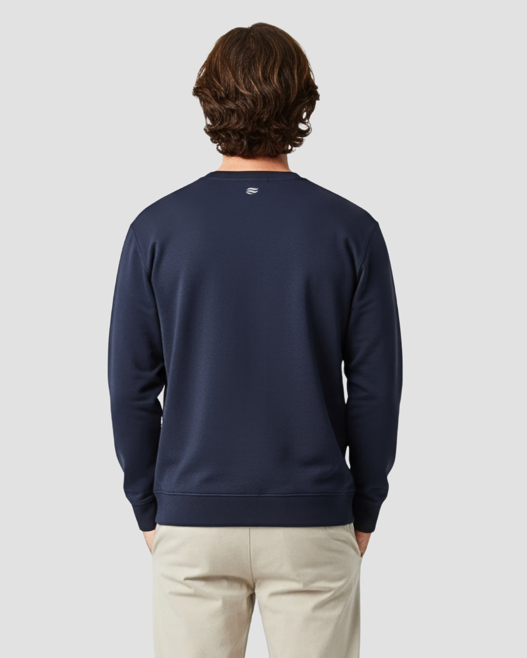 Natural Crewneck - Black