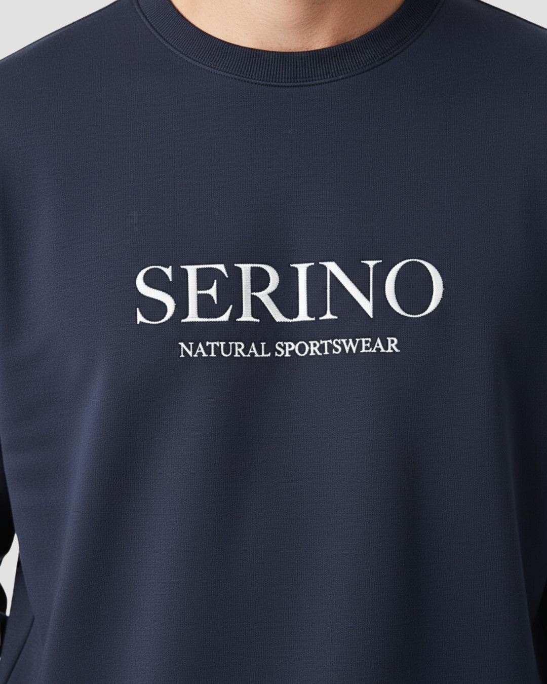 Natural Crewneck - Black