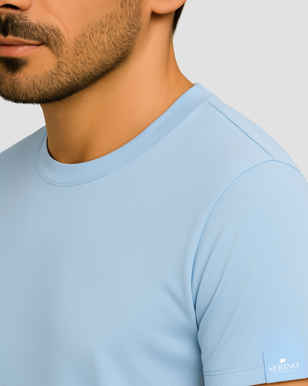 Natural Performance T-Shirt - Hellblau