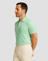 Natural Performance Polo - Light Green