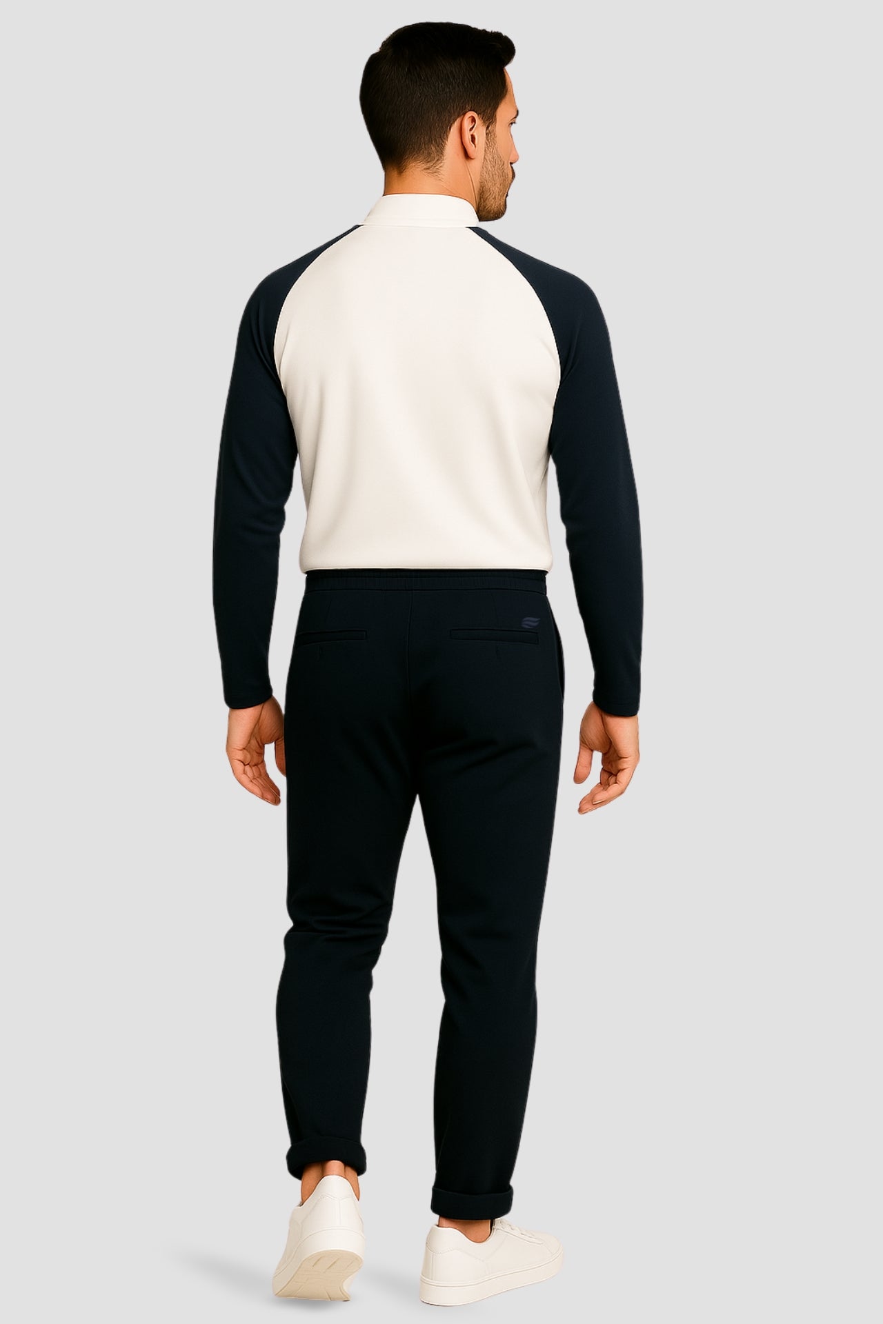 Light Natural Performance Quarter Zip - Weiß