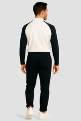 Light Natural Performance Quarter Zip - Weiß