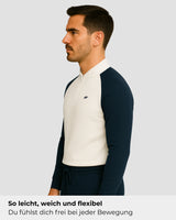 Light Natural Performance Quarter Zip - Weiß