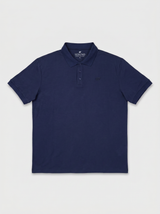 Natural Performance Polo - Navy Blue