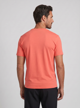 Natural Performance T-Shirt - Sunset Coral