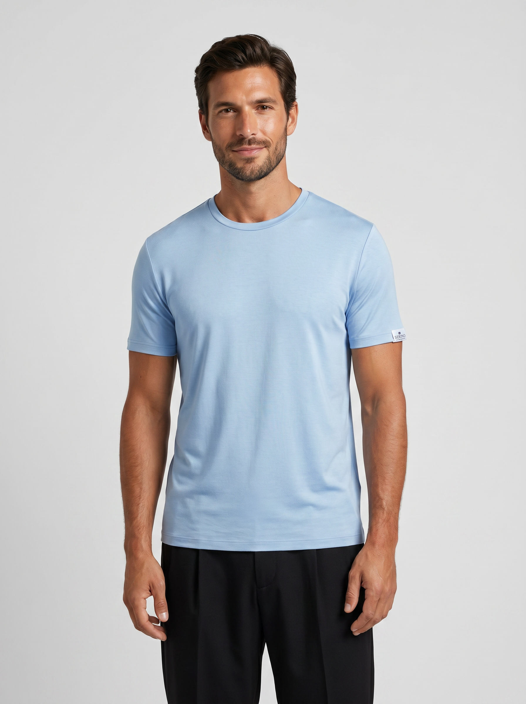 Natural Performance T-Shirt - Hellblau