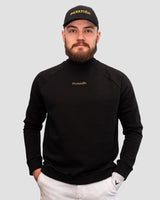 Natural Crewneck Sweater - Black