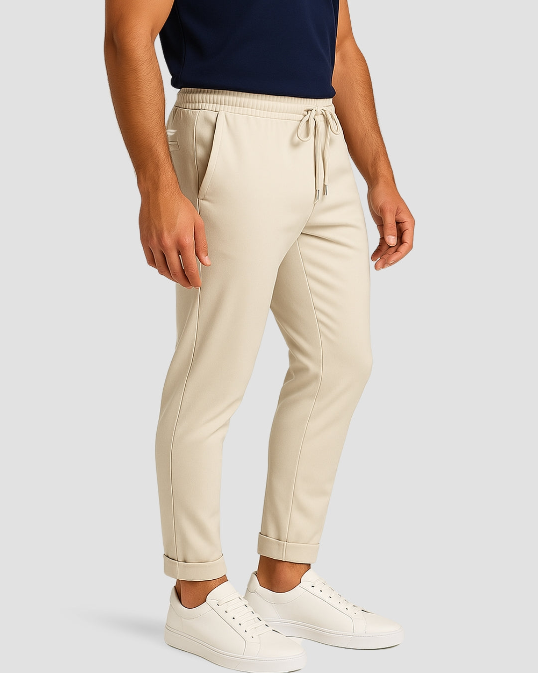 Natural Performance Joggers - Sand Beige